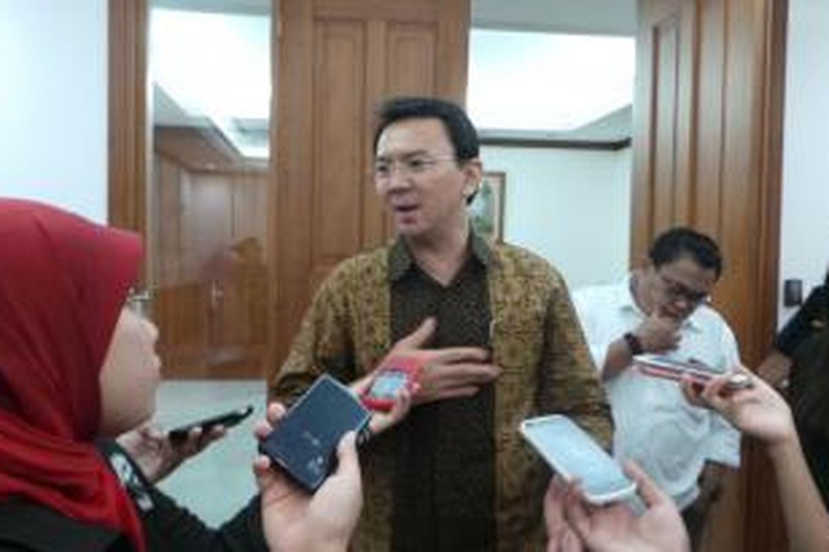 Wakil Gubernur DKI Jakarta Basuki Tjahaja Purnama