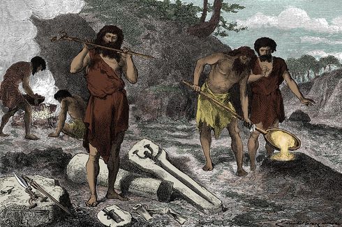Peninggalan Benda Manusia Praaksara Sesuai Pembabakan Zaman Arkeologis