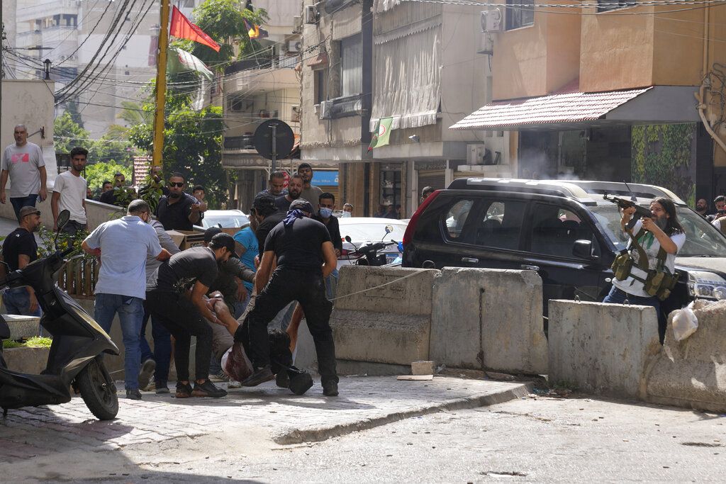 Baku Tembak di Protes Lebanon, 6 Tewas dan 30 Luka-luka
