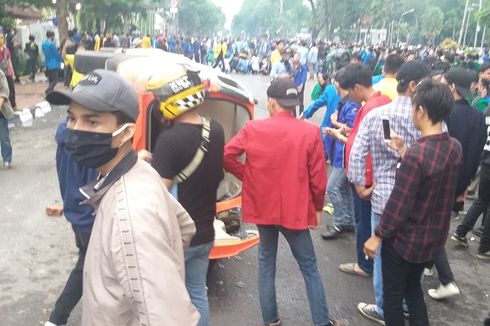 7 Anggota Anarko Asal Jakarta Tertangkap Saat Demo Ricuh di Palembang