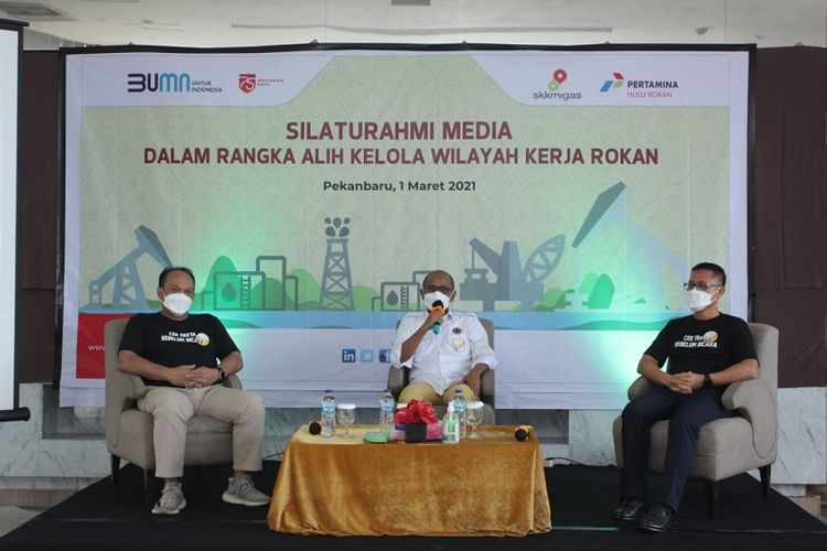 (Dok. Pertamina) Pertamina Hulu Rokan (PHR) menggelar ?Silaturahmi Satuan Kerja Khusus Pelaksana Kegiatan Usaha Hulu Minyak dan Gas Bumi (SKK Migas) Sumatera Bagian Utara (Sumbagut) ? Pertamina Hulu Rokan?.