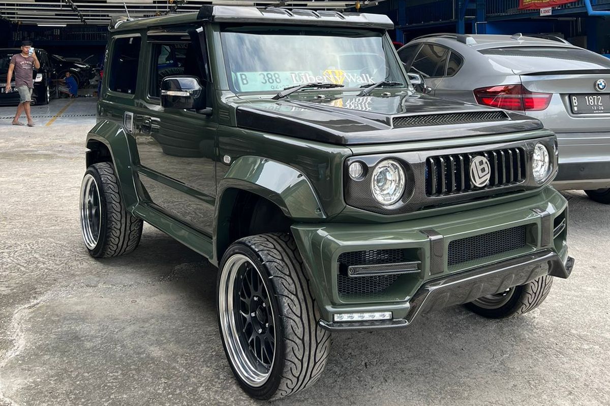 Suzuki Jimny bergaya stance