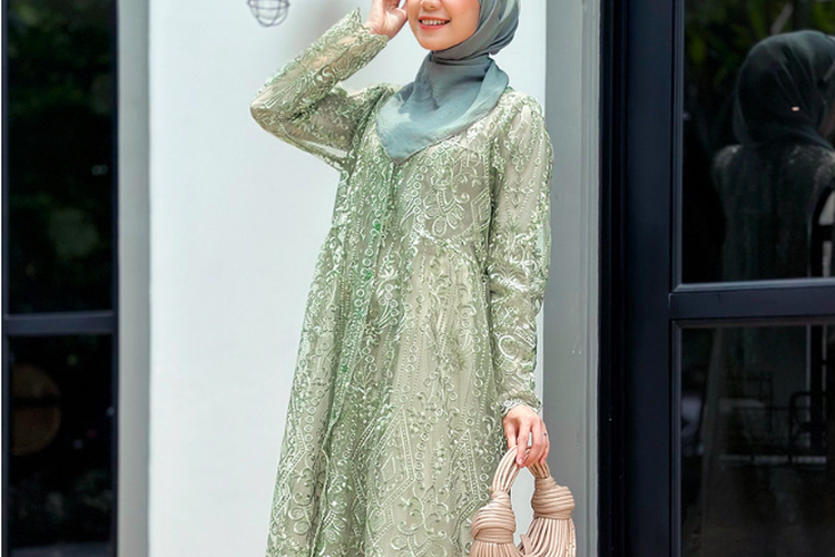 Momelca Shiqa Outer, inspirasi baju Lebaran 