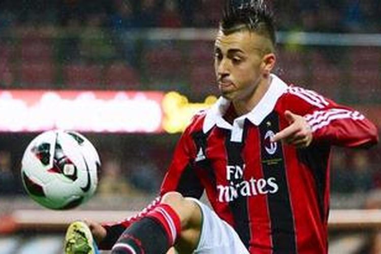 Penyerang AC Milan,Stephan El Shaarawy.