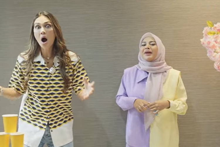 Luna Maya dan Aurel Hermansyah