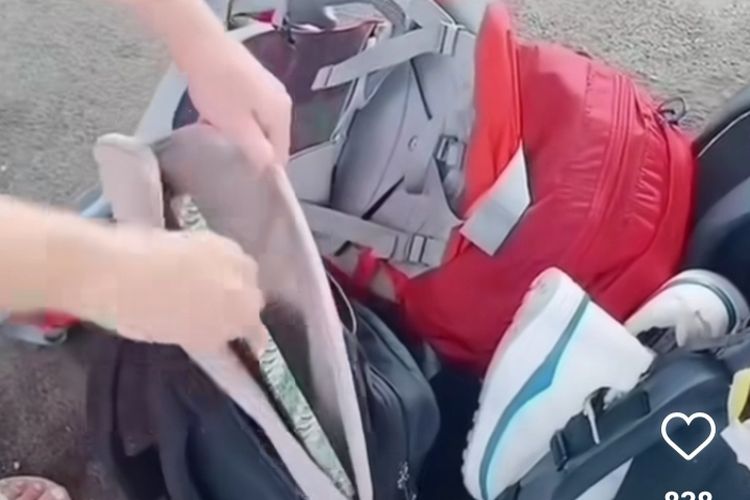 Tangkapan layar video viral di salah satu akun Instagram memperlihatkan, turis asing yang kehilangan barang bawaannya saat berada di Indonesia