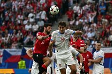 Hasil Georgia vs Ceko 1-1: Gol Dada Shick Selamatkan Narodni dari Kekalahan