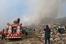TPA Sarimukti Kebakaran, Antrean Truk Sampah Capai 5 Kilometer