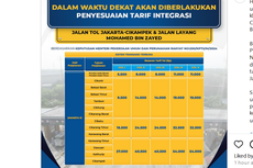 Catat, Ini Daftar Tarif Tol Jakarta-Cikampek dan MBZ Terbaru
