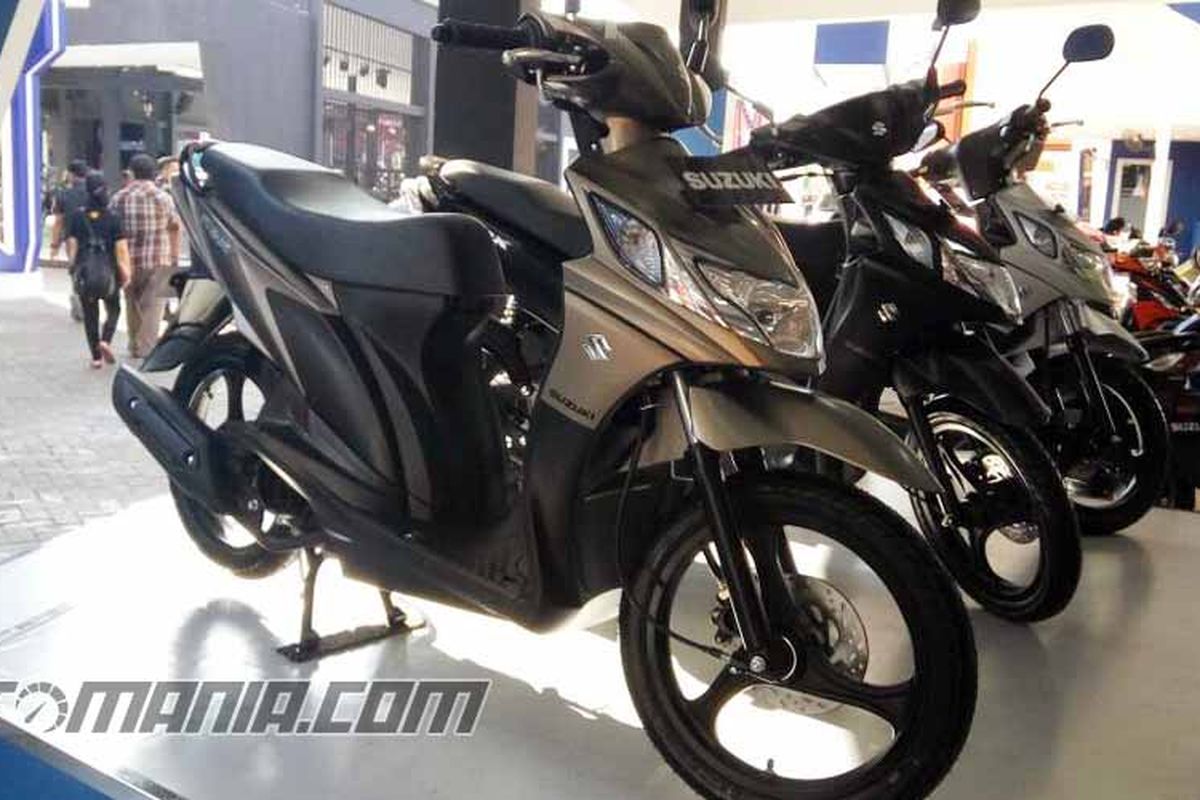 Suzuki Nex di Jakarta Fair Kemayoran, Kamis (8/6/2017).