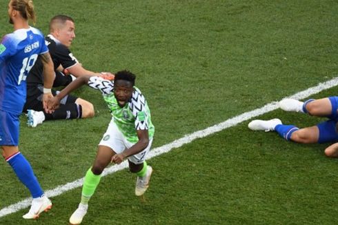 Nigeria Vs Islandia, Ahmed Musa Antar Elang Super Menang 2-0