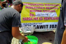 4,5 Ton Minyak Goreng Disalurkan ke Pasar di Semarang, Pedagang Diminta Jual Sesuai HET