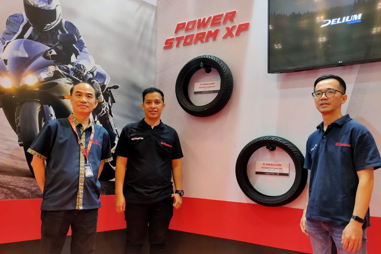 Swallow Luncurkan Ban Power Storm XP di IMOS 2025