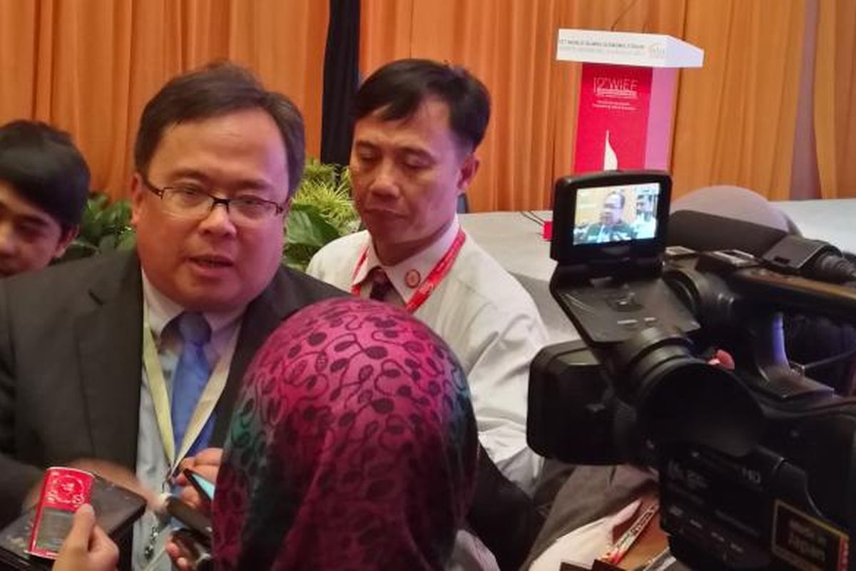 Menteri PPN Bambang Brodjonegoro di acara World Islamic Economic Forum (WIEF) 2016 di Jakarta