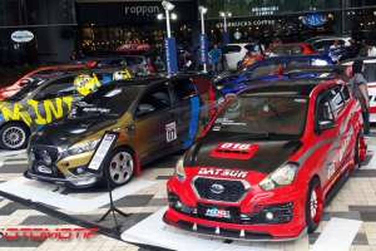 Hasil modifikasi Datsun buat Datsun Xplore Your Style dari regional di Jakarta, Jumat (16/12/2016).