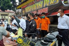 Pengedar Sabu Modifikasi Motor Trail Serupa Kendaraan Dinas Polisi