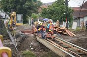 Jembatan Karanganyar Kebumen Ditutup Sebulan, Rekayasa Lalu Lintas Diterapkan