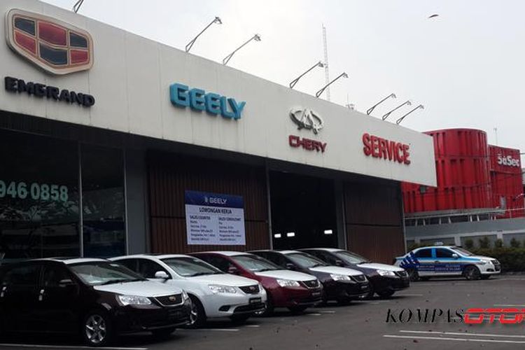 Ragam mobil china yang dijual di Indonesia.