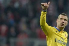 Podolski: Musibah jika Arsenal Tidak Lolos ke Liga Champions