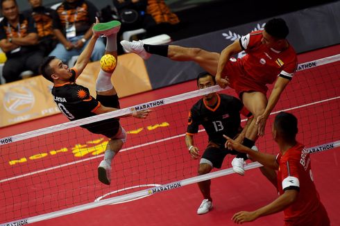 SEA Games 2017, Sepak Takraw Putra Sabet Medali Perak