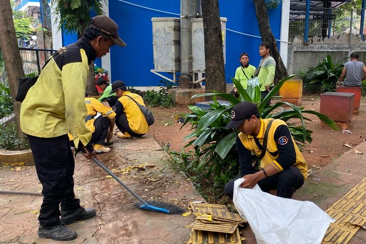 Bina Marga Sebut Guiding Block Mengarah ke Sungai di Benhil Dipasang Pihak Ketiga