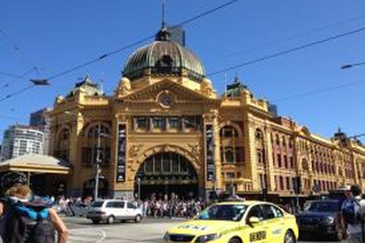 Flinders Station di Melbourne