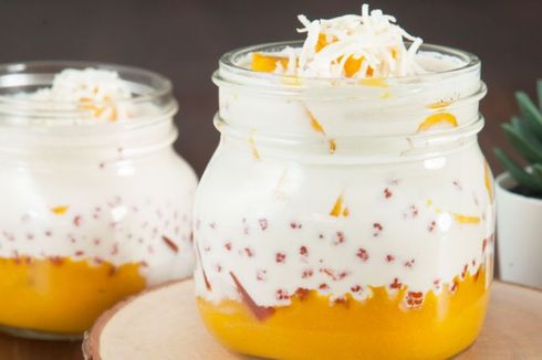 Resep Es Mangga Jelly, Bikin Dessert dalam Gelas untuk Anak 