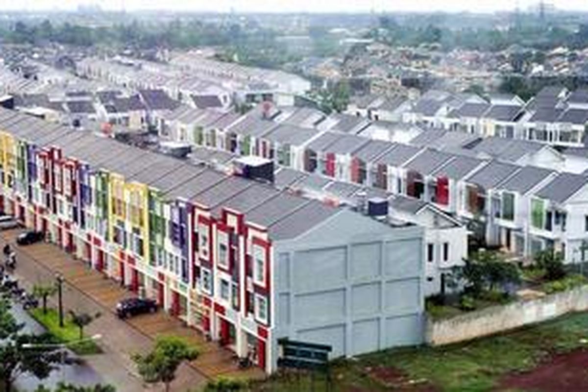 Ilustrasi: Geliat pembangunan perumahan baru di kawasan Sumarecon Serpong, Tangerang Selatan, Banten, Kamis (5/5/2011).