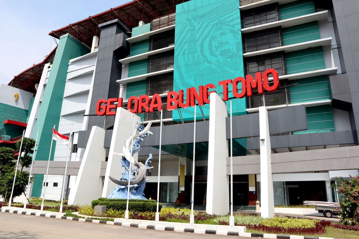 Stadion Gelora Bung Tomo Surabaya akan menjadi salah satu venue babak penyisihan Piala Dunia U20 2023 mulai tanggal 20 Mei - 11 Juni 2023.