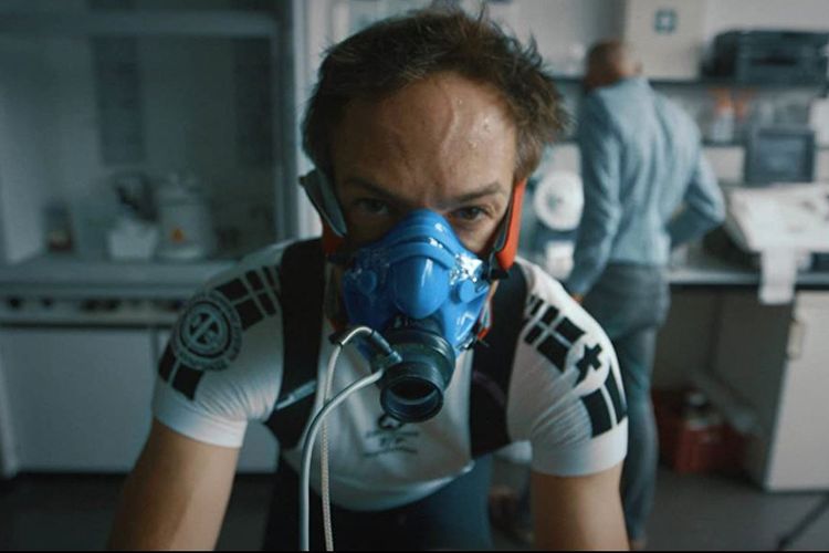 Bryan Fogel dalam Icarus (2017).