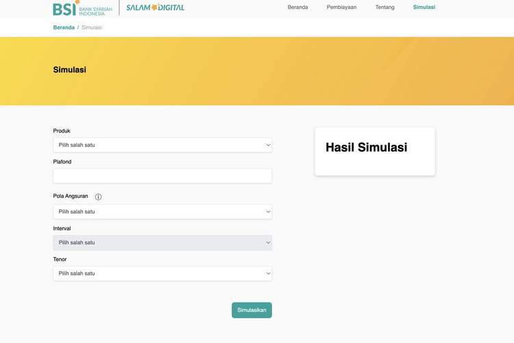 Tabel KUR BSI 2026 Pinjaman 50 Juta, Cicilan Mulai Rp 1,5 Juta per Bulan