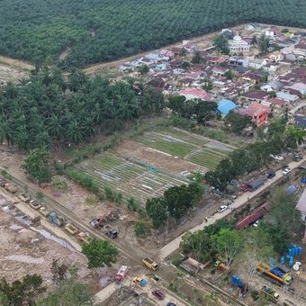 Pembangunan hunian sementara (huntara) di Kabupaten Aceh Tamiang, Provinsi Aceh akan menempati tujuh blok untuk dihuni 336 orang pada Januari 2026.