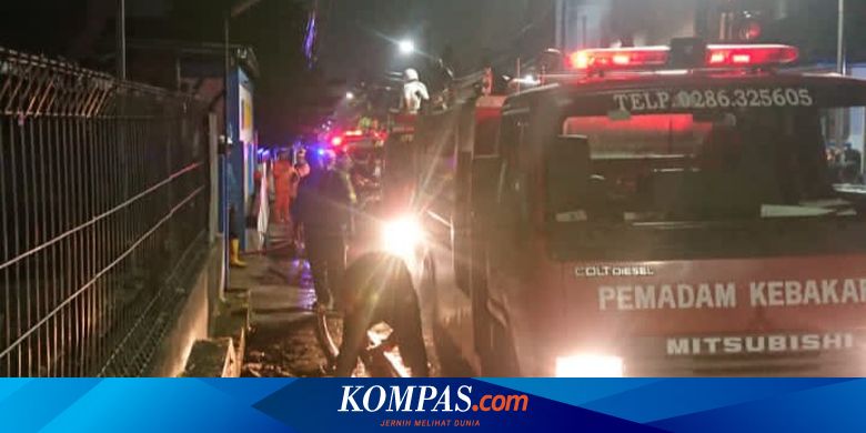 Diduga Kompor Ditinggal Menyala, Dapur Pondok Pesantren di Wonosobo Ludes Terbakar