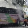 Bus Antarkota di Balikpapan Terbakar Saat Angkut Penumpang, Diduga akibat Korsleting