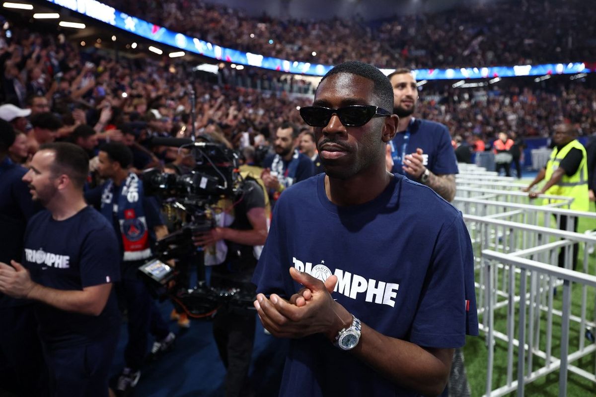 Penyerang Paris Saint-Germain (PSG), Ousmane Dembele, terpilih sebagai Pemain Terbaik dalam kompetisi Liga Champions 2024-25.