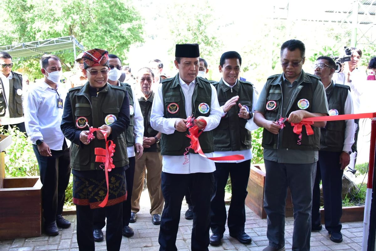 Komjen Pol Boy Rafli Amar menggelar soft launching KTN di UTS. 

