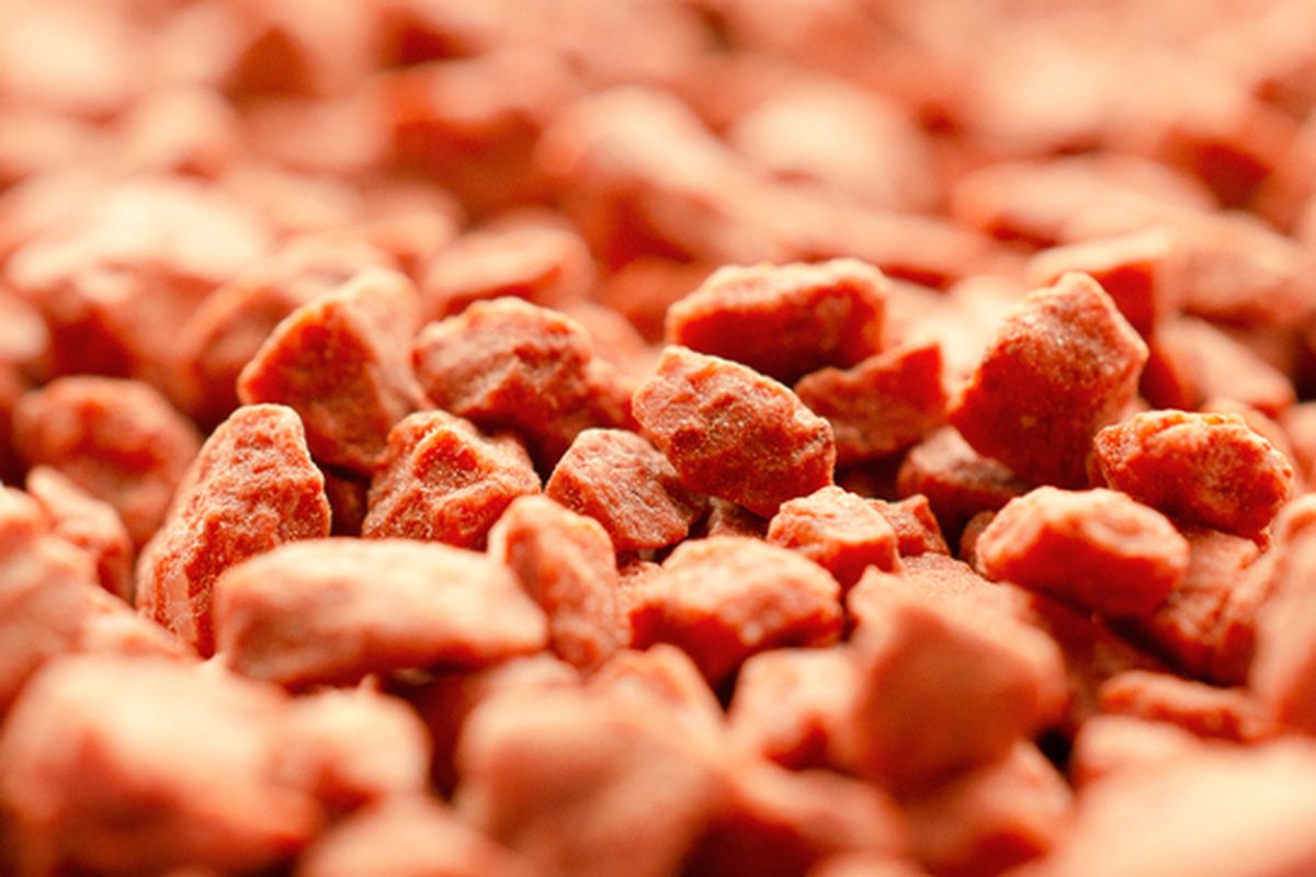 Ilustrasi pupuk KCl.