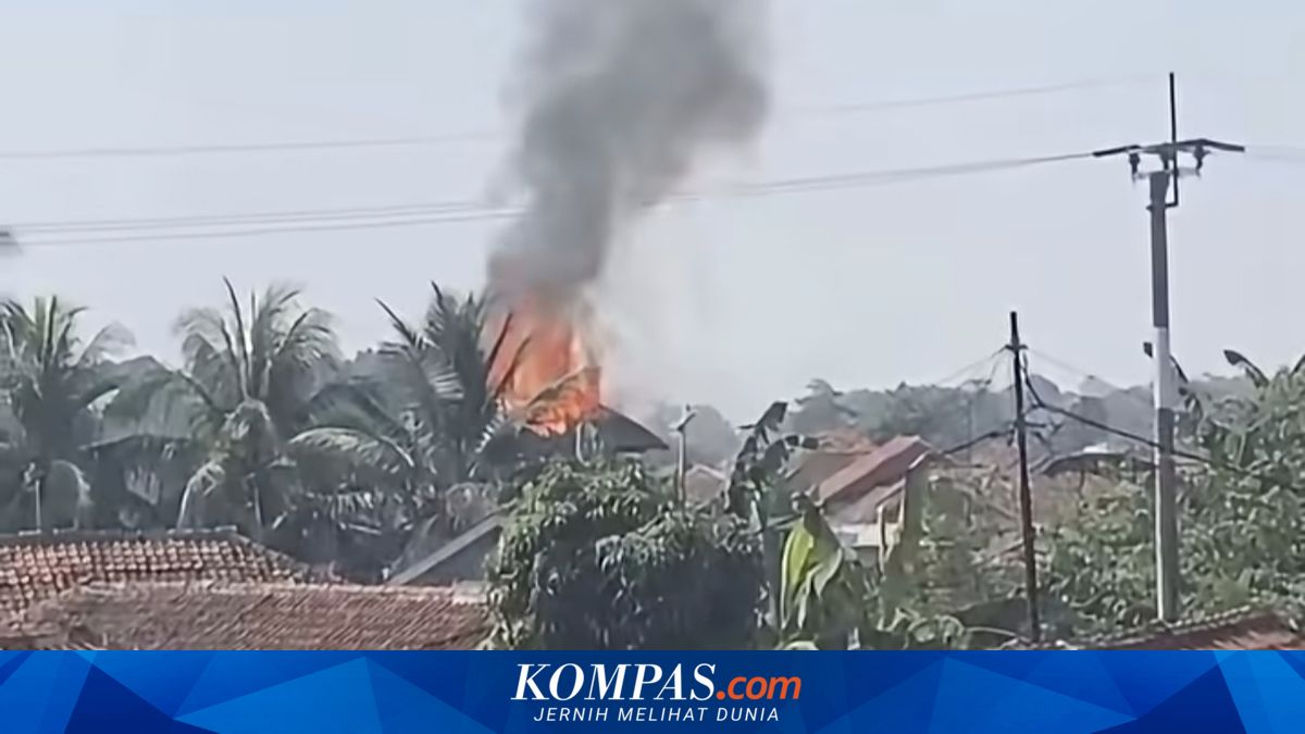Diduga Korsleting Listrik, Ponpes di Jasinga Bogor Terbakar