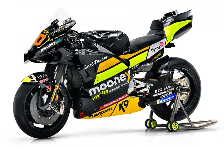 Tim Mooney VR46 Ducati merilis motor yang bakal dipakai untuk musim 2023. 