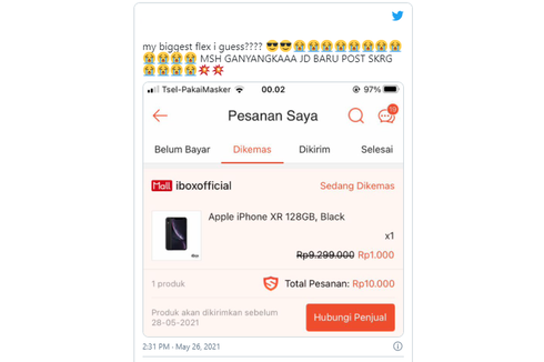 Viral, Unggahan Beli iPhone XR dengan Harga Rp 1.000, Benarkah?