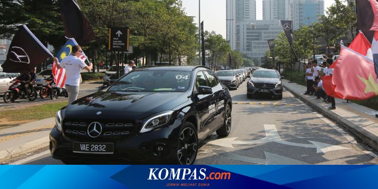 Menyesatkan Diri Dengan Mercedes Benz Gla 200 Halaman All Kompas Com