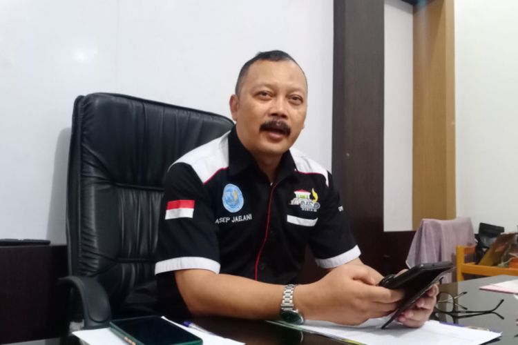 Asep Jaelani Wakil Presiden Paguyuban Asep Sejagat yang juga Sekretaris Dinas Perhubungan Kabupaten Garut