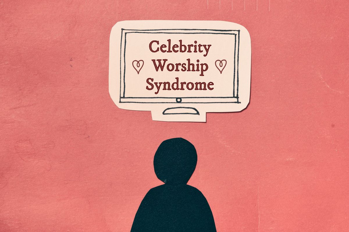 Ilustrasi sindrom obsesi terhadap selebriti idola atau yang dikenal dengan Celebrity Worship Syndrome.
