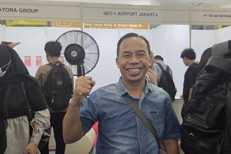 Umur Bukan Penghalang, Eks Manajer Bank Ini Ikut Job Fair di Usia 48 Tahun