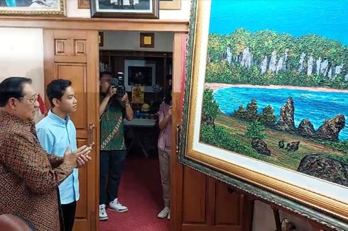 Pamerkan Lukisannya ke Gibran, SBY: Kehilangan Bu Ani Tidak Mudah bagi Saya