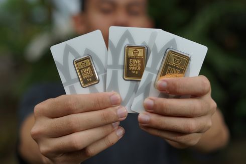 Harga Emas Hari Ini di Pegadaian Ukuran 0,5 Gram hingga 1 Kg