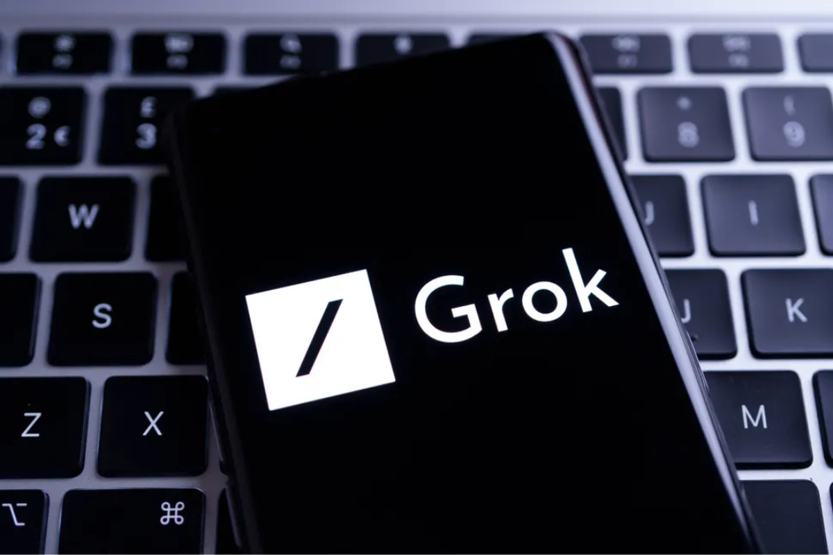 Ilustrasi model AI Grok.