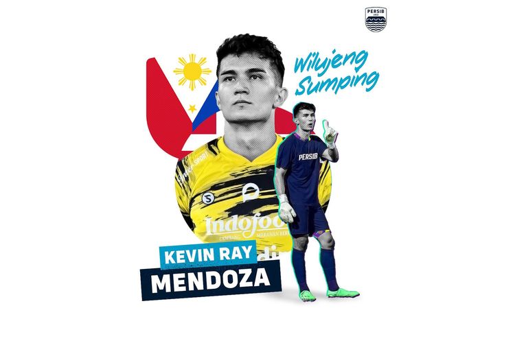 Kevin Ray Mendoza diumumkan sebagai pemain baru Persib Bandung pada Selasa (28/11/2023) jelang penutupan bursa transfer Liga 1 2023-2024. 