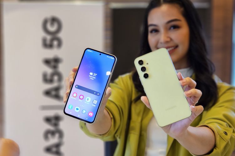 Foto : Samsung Galaxy A54 5G Meluncur, Desain Mirip Galaxy S23 Halaman 2