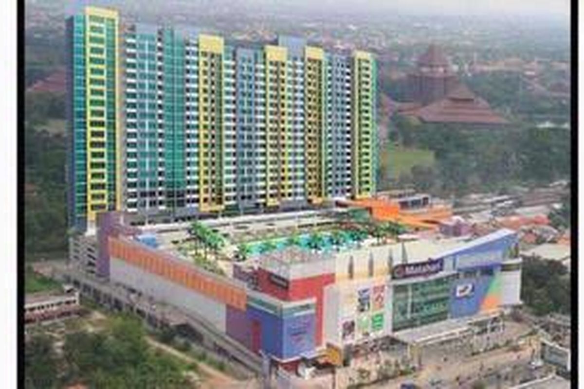 Apartemen Park View Depok Town Square adalah satu dari sekian bangunan vertikal yang mulai merambah di Depok.